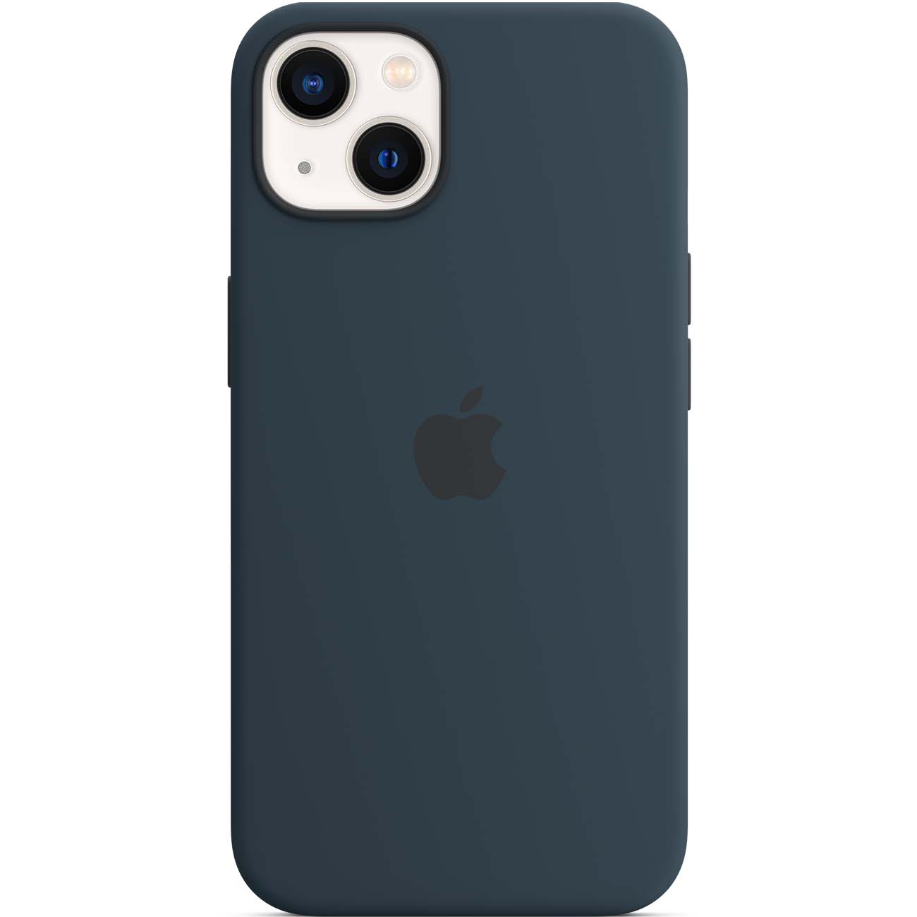 Silicone case для iPhone 13 mini Синий омут